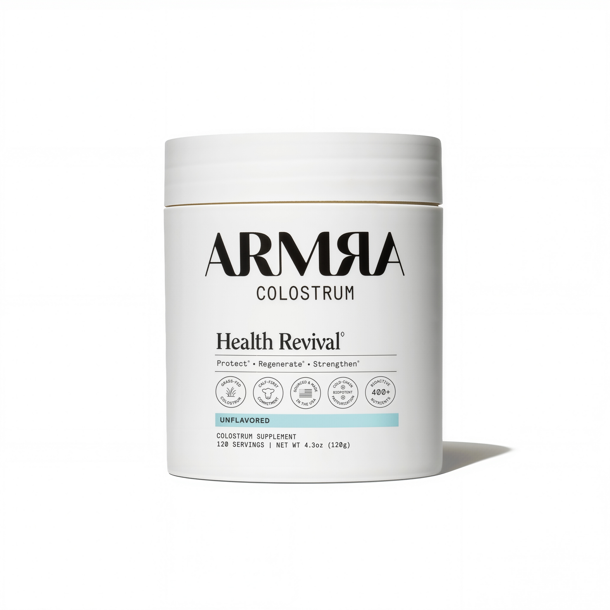 ARMRA Colostrum Unflavored Jar